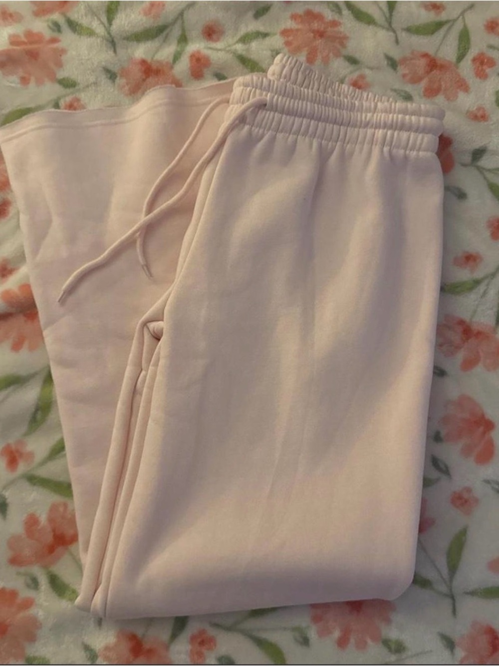 Soft Pink Jogger Bottoms - Cozy Pull-On Sweatpants